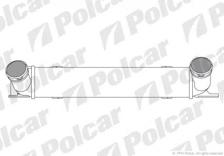 Радиаторы воздуха (Интеркулеры) Polcar 2001J81X