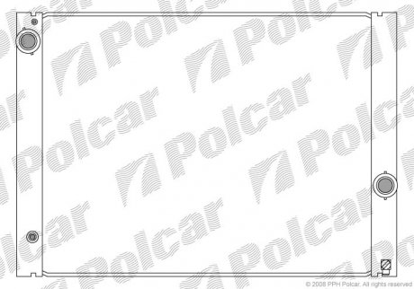 Радіатори охолодження Polcar 2017081X (фото 1)