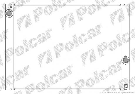 Радіатори охолодження Polcar 2017082X