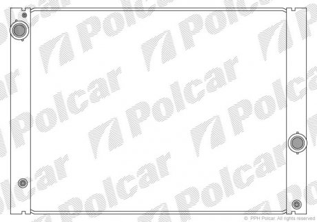 Радіатори охолодження Polcar 2017085X
