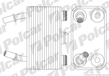 Радиаторы масла Polcar 2050L81X