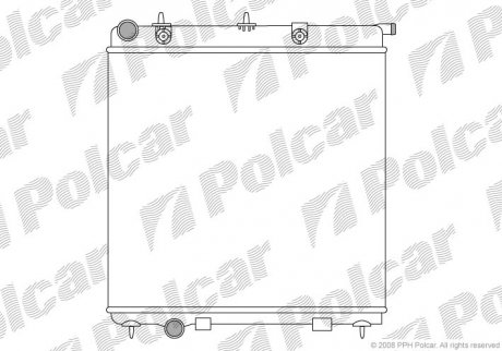 Радіатори охолодження Polcar 231508A1 (фото 1)