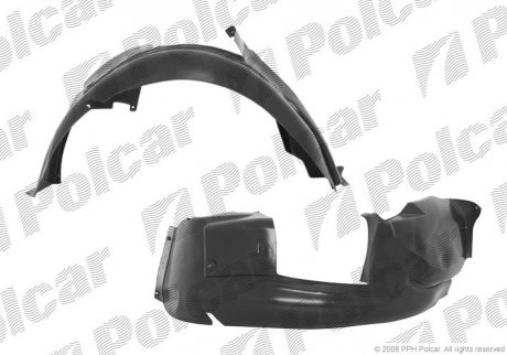 Подкрылок Polcar 2326FP-1 (фото 1)