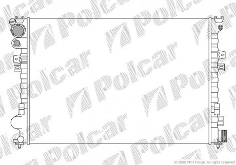 Радіатори охолодження Polcar 238008A3