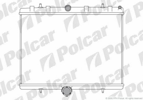 Радіатори охолодження Polcar 239708A1