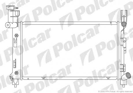 Радіатори охолодження Polcar 240008-5 (фото 1)