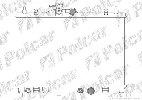 Радиаторы охлаждения Polcar 275808-1