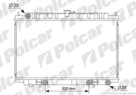 Радиаторы охлаждения Polcar 276108-2 (фото 1)