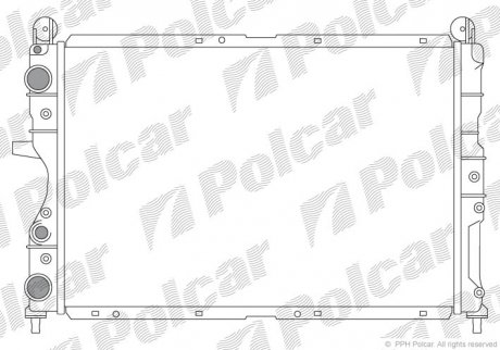 Радіатори охолодження Polcar 302608-3