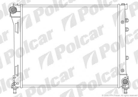 Радіатори охолодження Polcar 303508A2 (фото 1)
