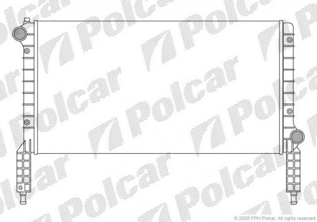 Радиаторы охлаждения Polcar 304008-1