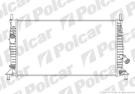 Радіатори охолодження Polcar 320208-2 (фото 1)