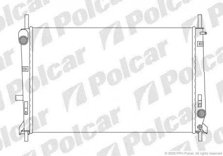 Радиаторы охлаждения Polcar 321708-3 (фото 1)