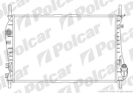 Радіатори охолодження Polcar 321808-4 (фото 1)