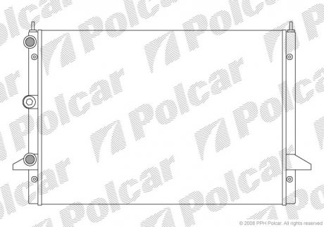 Радіатори охолодження Polcar 324008-2 (фото 1)