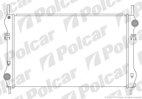 Радіатори охолодження Polcar 324708-1