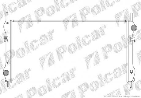 Радіатори охолодження Polcar 324708-2 (фото 1)