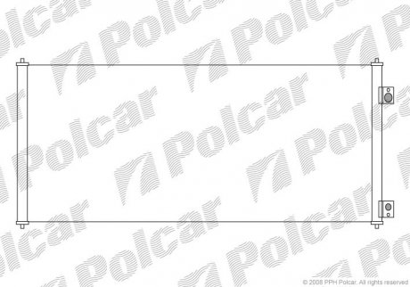 Радиаторы кондиционера Polcar 3247K8C1S (фото 1)