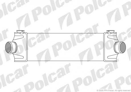 Радиаторы воздуха (Интеркулеры) Polcar 3248J81X