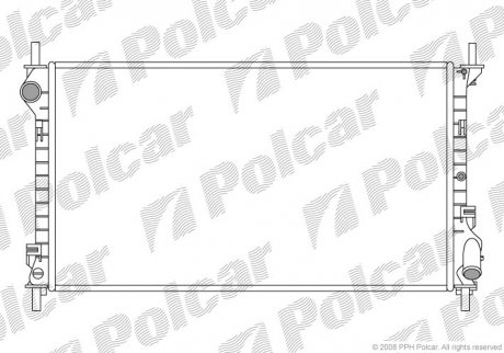 Радіатори охолодження Polcar 325608-3 (фото 1)