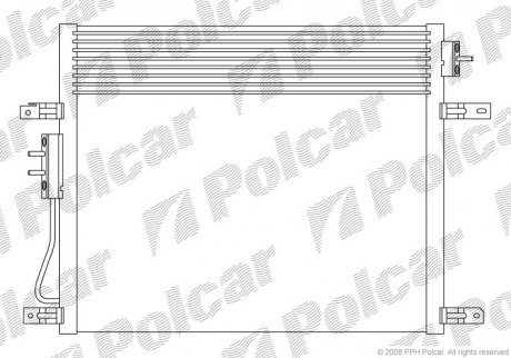 Радиаторы кондиционера Polcar 3430K8C1