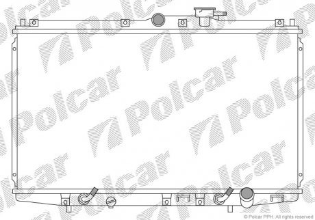 Радиаторы охлаждения Polcar 381808-4
