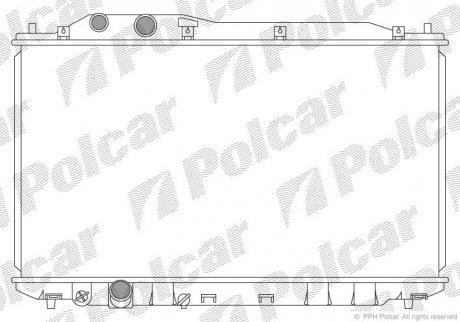 Радиаторы охлаждения Polcar 382908-1 (фото 1)