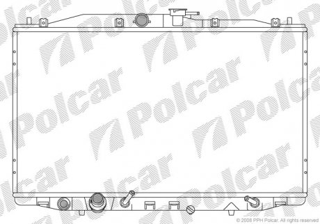 Радиаторы охлаждения Polcar 383308-2