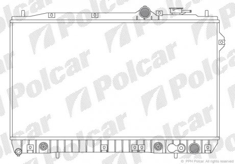 Радіатори охолодження Polcar 401008-1