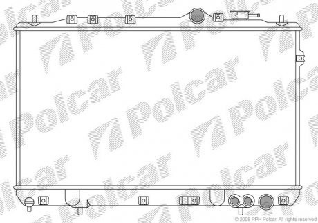 Радіатори охолодження Polcar 401008