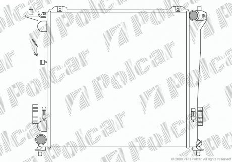 Радіатори охолодження Polcar 4015082X (фото 1)