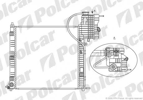 Радіатори охолодження Polcar 5012081X