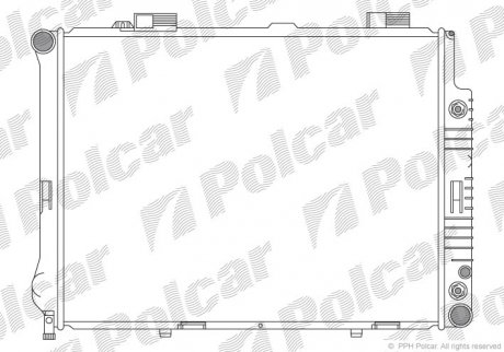 Радиаторы охлаждения Polcar 501508-1