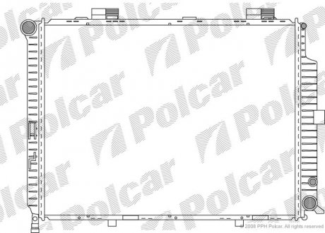 Радиаторы охлаждения Polcar 501508-7 (фото 1)