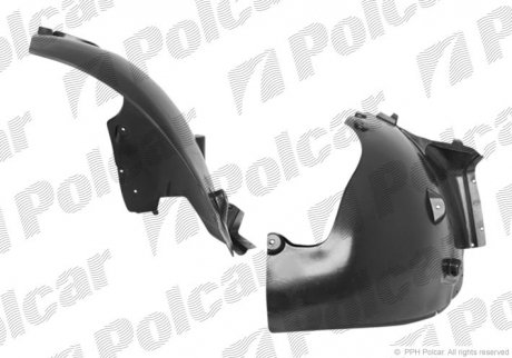 Подкрылок Polcar 5016FP-2 (фото 1)