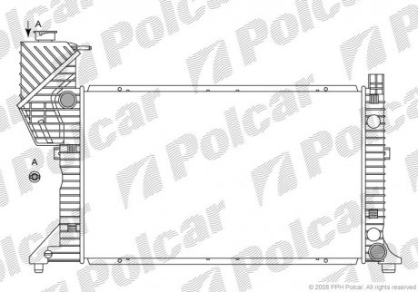 Радиаторы охлаждения Polcar 506208-3