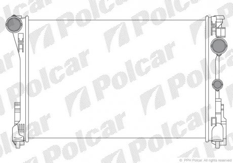 Радіатори охолодження Polcar 507008-1