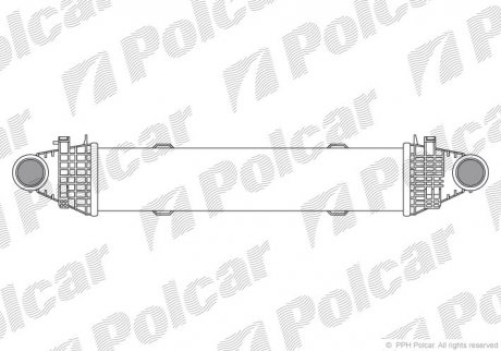 Радиаторы воздуха (Интеркулеры) Polcar 5070J81X