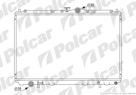 Радіатори охолодження Polcar 521008-1