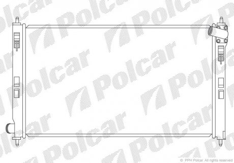 Радіатори охолодження Polcar 5234081
