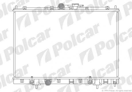Радіатори охолодження Polcar 526908-2