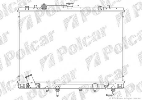 Радіатори охолодження Polcar 527308-2