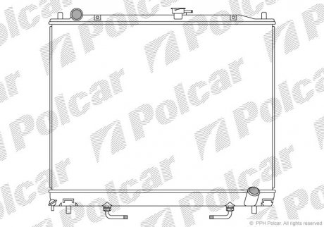 Радіатори охолодження Polcar 527408-3