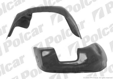 Подкрылок Polcar 5505FP-1