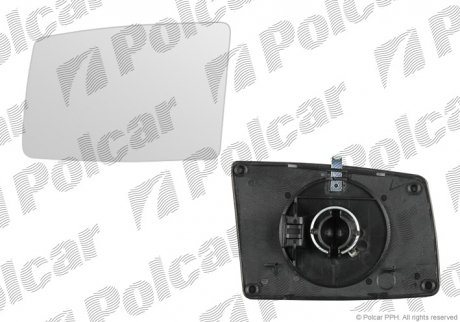 Вклад зеркала внешнего Polcar 550754-M (фото 1)
