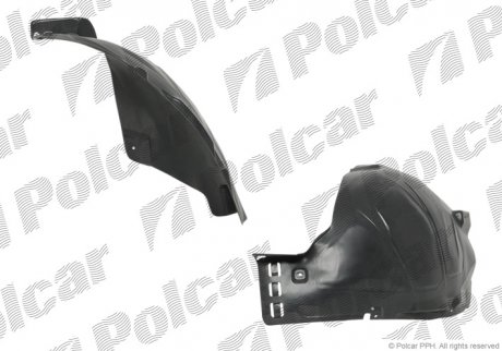 Подкрылок Polcar 5511FL-2 (фото 1)