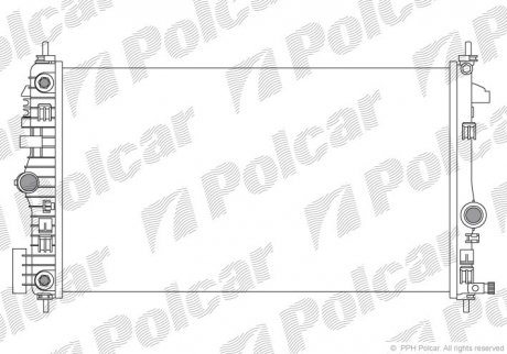 Радіатори охолодження Polcar 5520084X