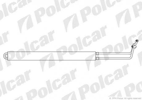 Радиаторы масла Polcar 5520L81X (фото 1)