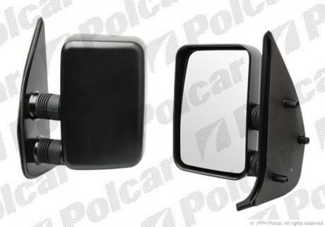 Зеркало внешнее Polcar 570251-M (фото 1)