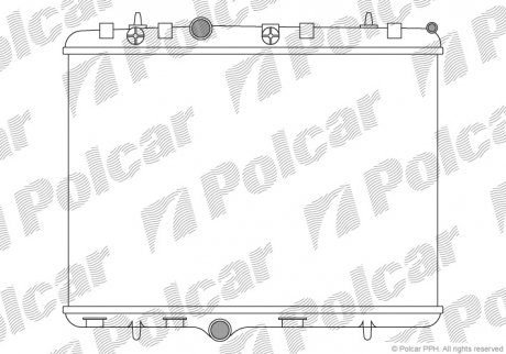 Радиаторы охлаждения Polcar 574808A1